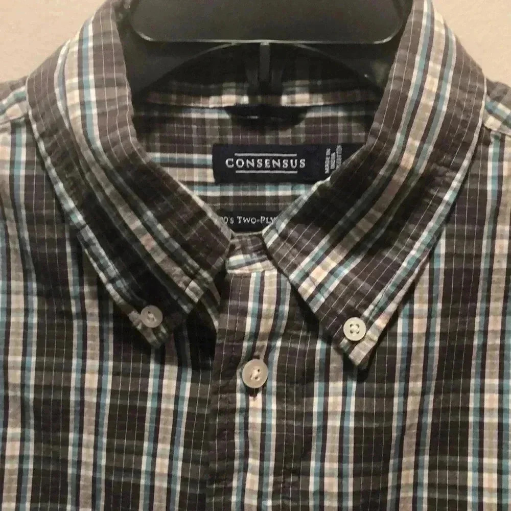 Long sleeve plaid shirt